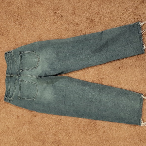 Nine West High-Rise Straight-Ankle Frayed Jeans (Size 6) - Picture 11 of 11
